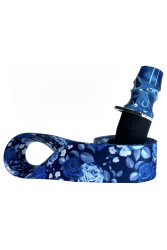 Персональный мундштук для Кальяна PERSONALKA Epoxy Twice Blue Roses