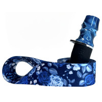Персональний мундштук для Кальяну PERSONALKA Epoxy Twice Blue Roses
