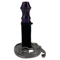 Персональный Мундштук для Кальяну Reso Epoxy Twice Purple Green