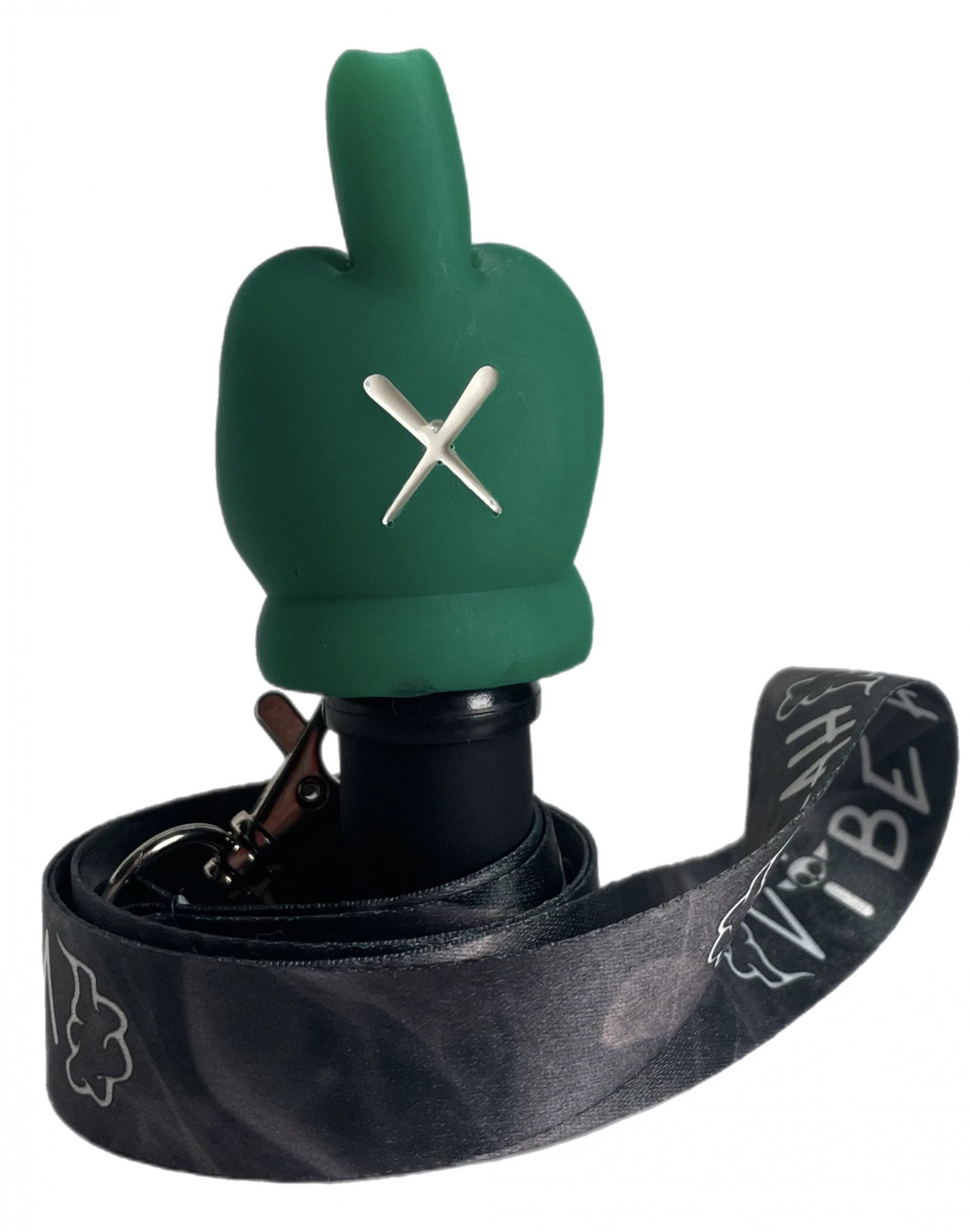 Персональний Мундштук для Кальяну Vibe Hookah F*ck Зелений