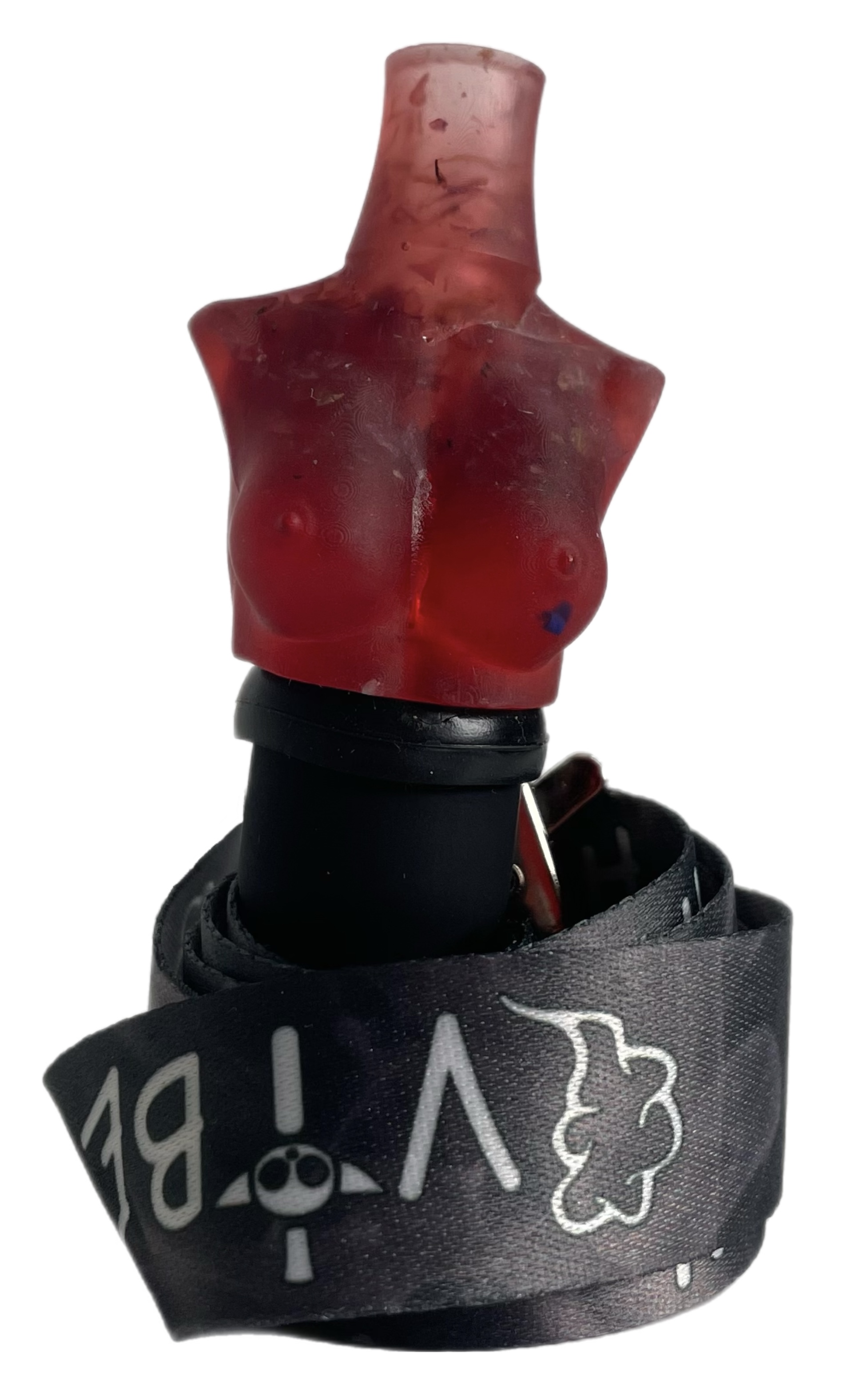 Персональний Мундштук для Кальяну Vibe Hookah Flower Tit`s Червоний