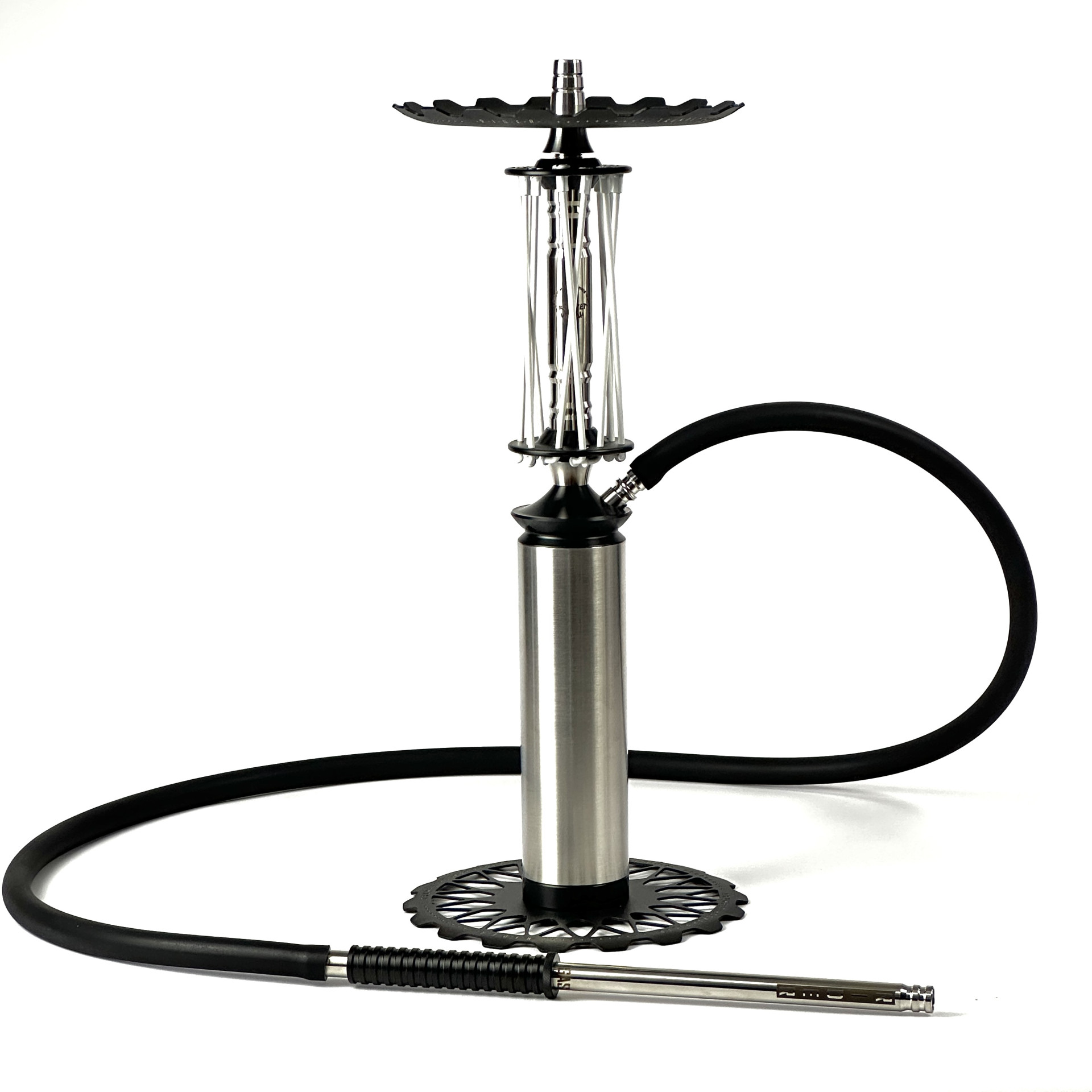 Кальян Trumpet Hookah Rider Full (з металевою колбою) White