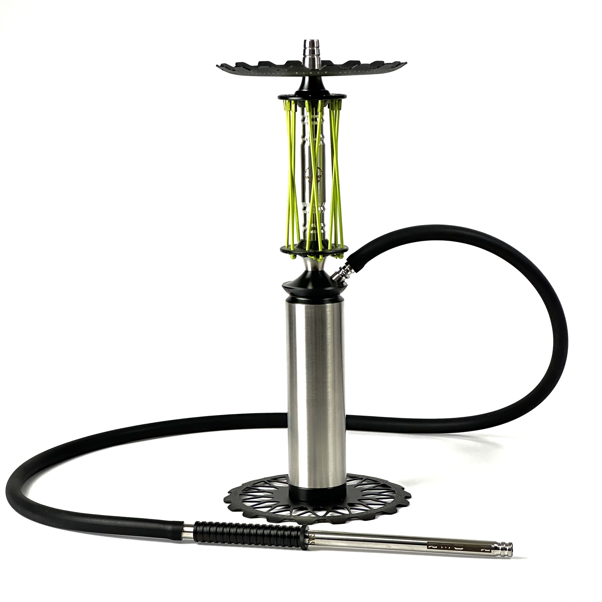 Кальян Trumpet Hookah Rider Full (з металевою колбою) Neon
