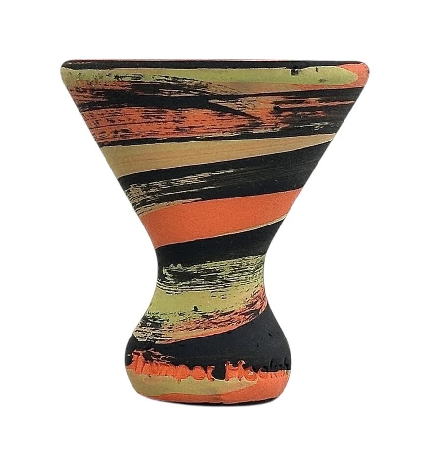 Чаша Trumpet Bell Orange-Black