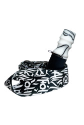 Персональный мундштук для Кальяна PERSONALKA Epoxy Twice White&Black Caligrafiti
