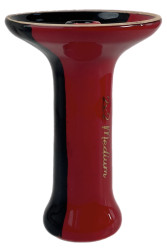 Чаша для Кальяну 2х2 Bomb Phunnel Glaze Double Red/Black