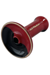 Чаша для Кальяну 2х2 Bomb Phunnel Glaze Double Red/Black