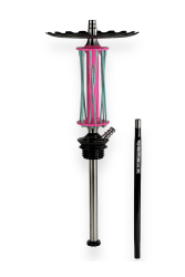 Кальян Trumpet Hookah Rider W40 Рожево-Бірюзовий