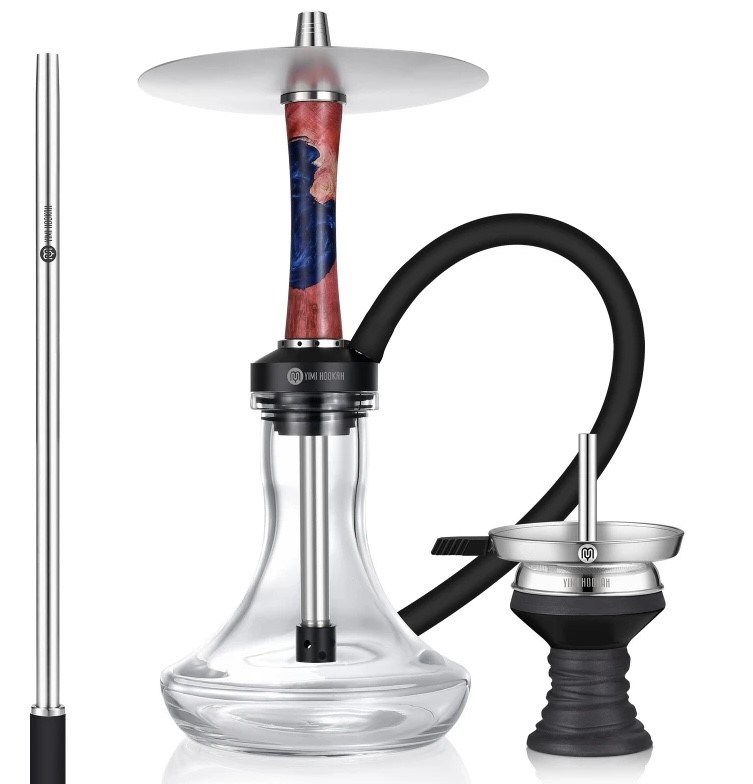 Кальян Yimi Hookah Woodz Red/Blue
