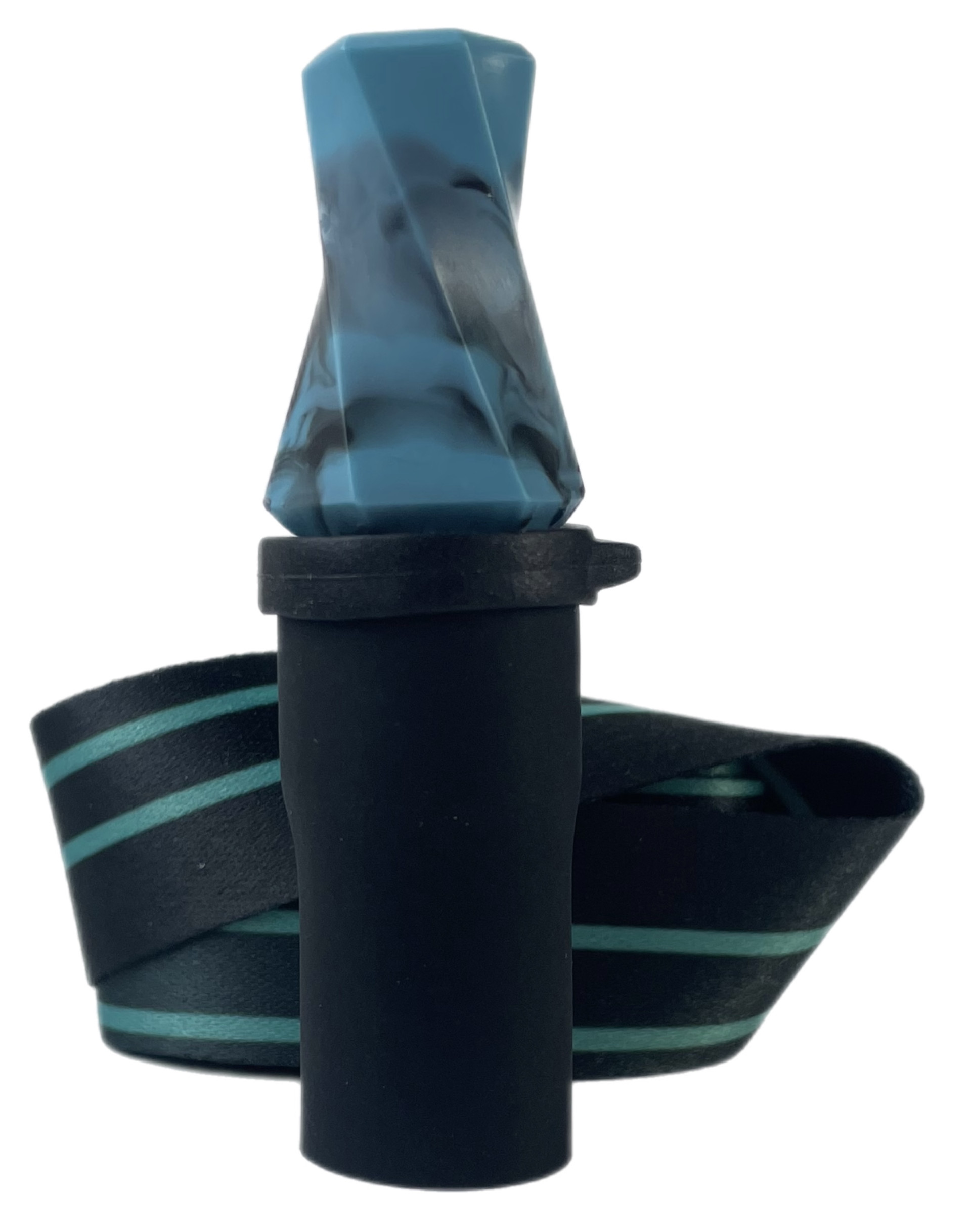 Персональний мундштук для Кальяну VantaBlack Tornado Light Blue