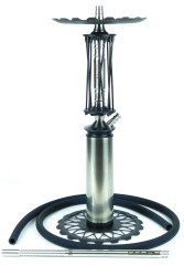 Кальян Trumpet Hookah Rider Full (з металевою колбою) Black