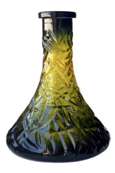 Колба для Кальяну Candy Loop Crystal Golden Black