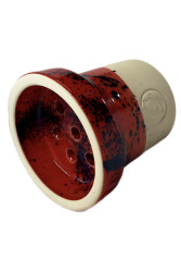 Чаша для Кальяна GrynBowls Accent Glaze Красная с синим