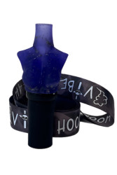 Персональний Мундштук для Кальяну Vibe Hookah Flower Tit`s Синій