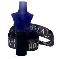 Персональний Мундштук для Кальяна Vibe Hookah Flower Tit`s  Синий