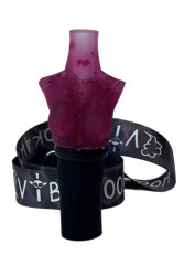 Персональний Мундштук для Кальяна Vibe Hookah Flower Tit`s Бордовый