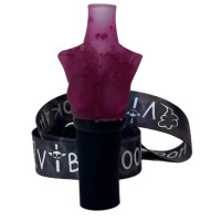 Персональний Мундштук для Кальяну Vibe Hookah Flower Tit`s  Бордовий