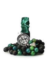 Персональный мундштук для Кальяна PERSONALKA Stone Green