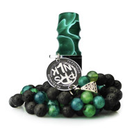Персональний мундштук для Кальяну PERSONALKA Stone Green