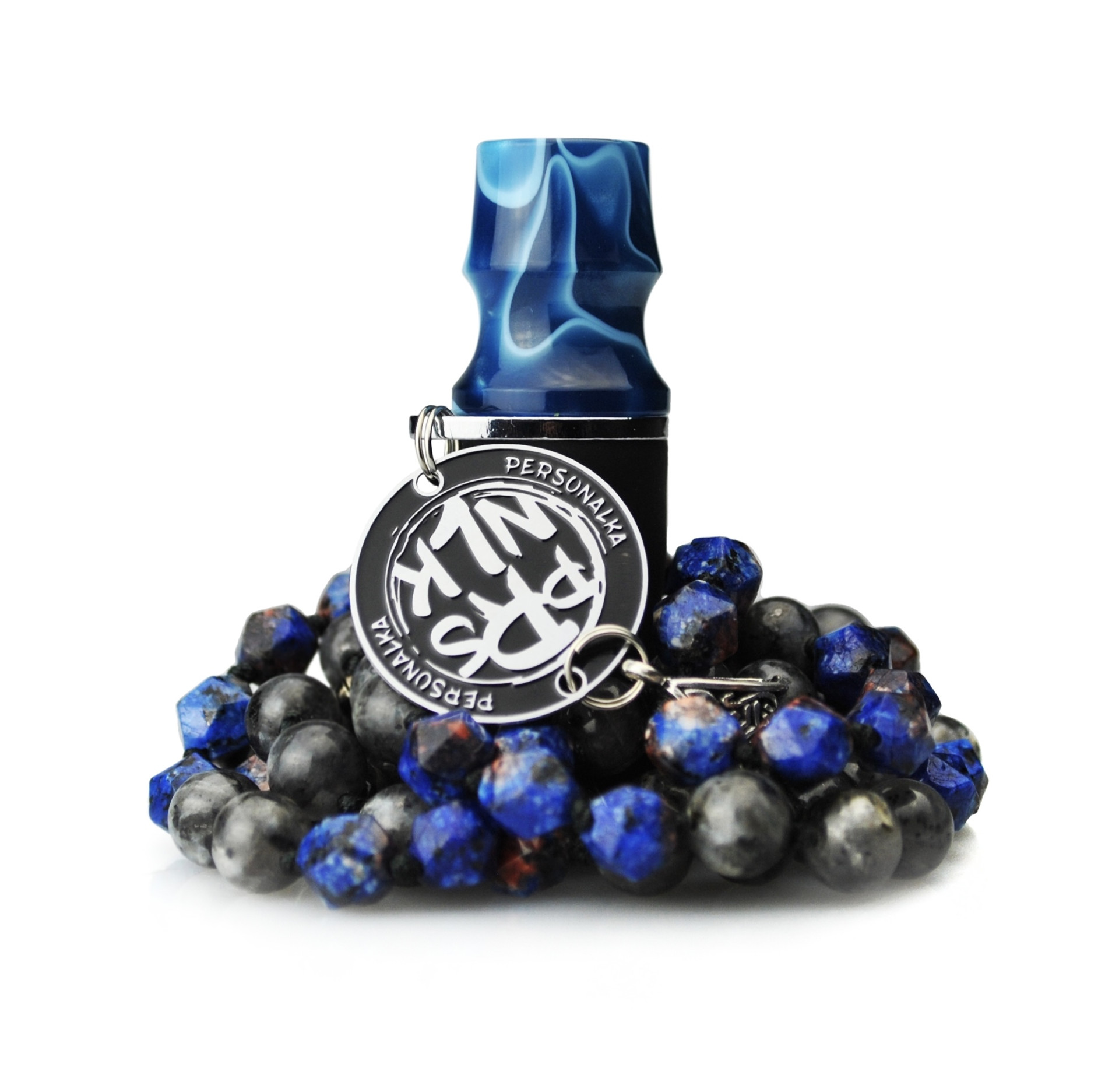 Персональний мундштук для Кальяну PERSONALKA Stone Blue