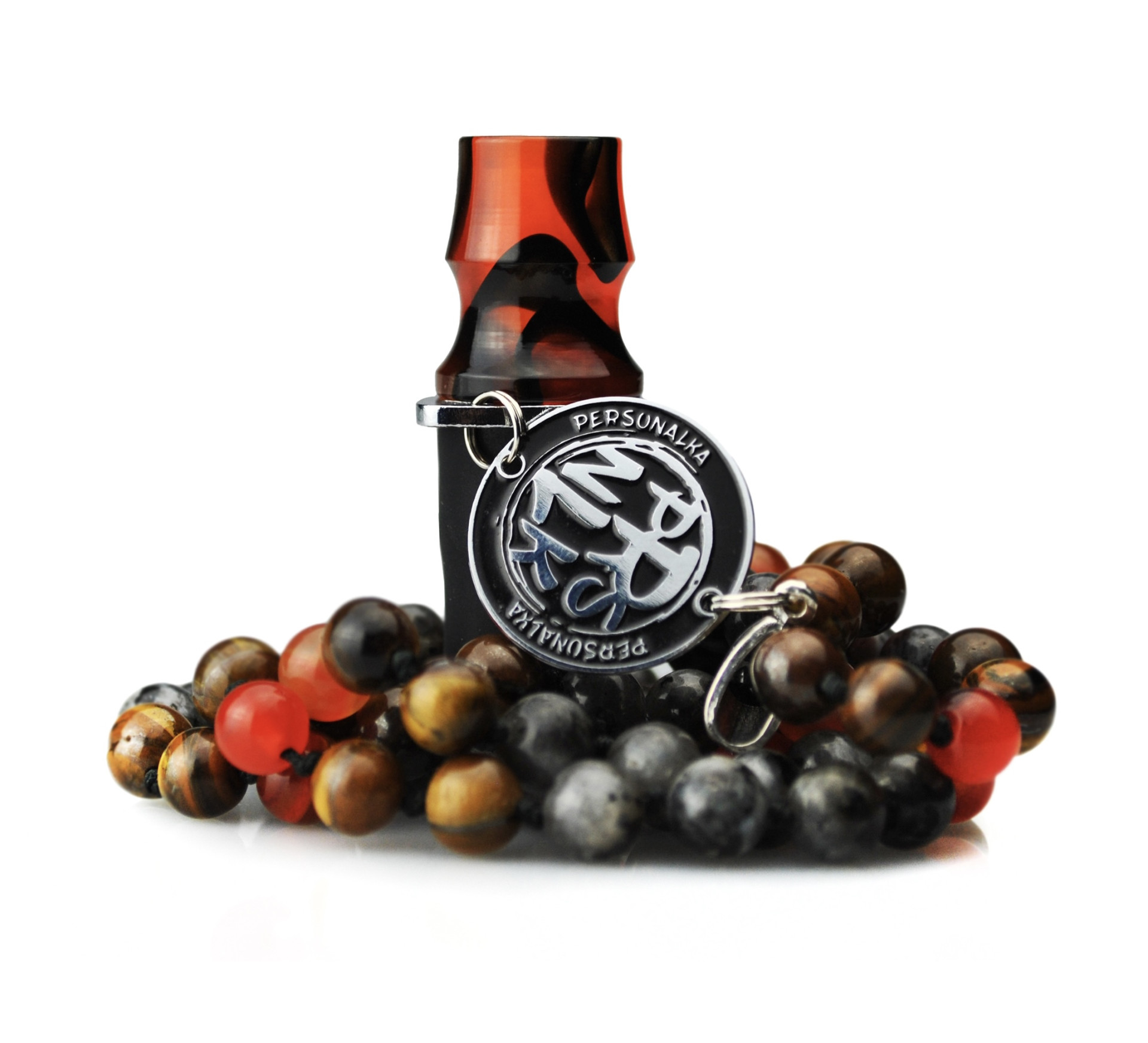Персональний мундштук для Кальяну PERSONALKA Stone Red/Black