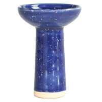 Чаша для Кальяна Gusto Bowls Classic Phunnel Glaze Синяя в Белую точку