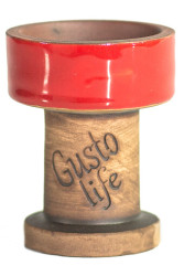 Чаша для Кальяну Gusto Bowls Rook Червона