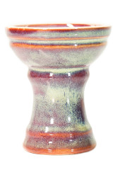 Чаша для Кальяну Gusto Bowls Turkish 2.0 Glaze II Червоно - Бірюзовий