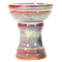 Чаша для Кальяну Gusto Bowls Turkish 2.0 Glaze II Червоно - Бірюзовий