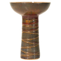Чаша для Кальяну Gusto Bowls Classic Phunnel Glaze II Червоно - Зелений
