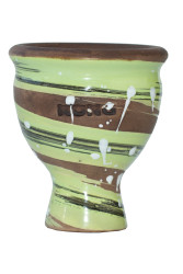 Чаша для Кальяну KONG Mummy Glaze Space Green