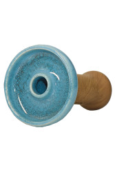 Чаша для Кальяну Облако Phunnel L Glaze top Блакитний пісок