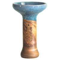 Чаша для Кальяна Облако Phunnel M Glaze top Синий Топаз
