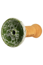 Чаша для Кальяну Облако Phunnel M Glaze top Зелений мармур