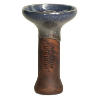 Чаша для Кальяна Облако Phunnel M Glaze top Серебро на синем