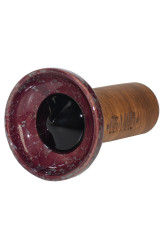 Чаша для кальяну Облако Flow Black on Wine-grey Marble