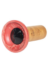 Чаша для кальяна Облако Flow Black on Red Matte-white Marble