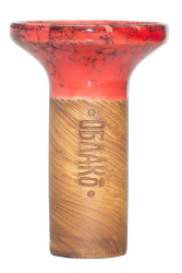 Чаша для кальяну Облако Flow Pink on Red-black Marble