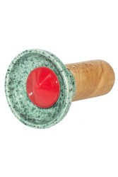 Чаша для кальяну Облако Flow Red on Pistachio