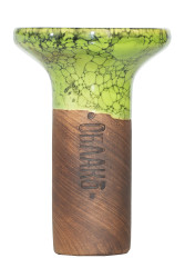 Чаша для кальяну Облако Flow White on Light Green/Black Marble