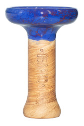 Чаша для Кальяна Облако Phunnel L Glaze top Сине-бордовый