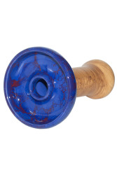 Чаша для Кальяна Облако Phunnel L Glaze top Сине-бордовый