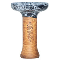 Чаша для Кальяна Облако Phunnel M Glaze top Черный мрамор