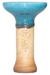 Чаша для Кальяну Облако Phunnel M Glaze top Блакитний пісок