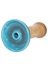 Чаша для Кальяну Облако Phunnel M Glaze top Блакитний пісок
