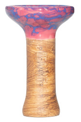 Чаша для Кальяну Облако Phunnel M Glaze top Рожево-Синій Мармур
