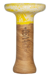 Чаша для Кальяну Облако Phunnel S Glaze top Жовтий мармур