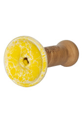 Чаша для Кальяну Облако Phunnel S Glaze top Жовтий мармур