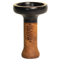 Чаша для Кальяна Облако Black Glaze top Черный матовый