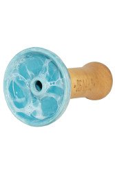 Чаша для Кальяну Облако Phunnel M Glaze top Блакитний мармур